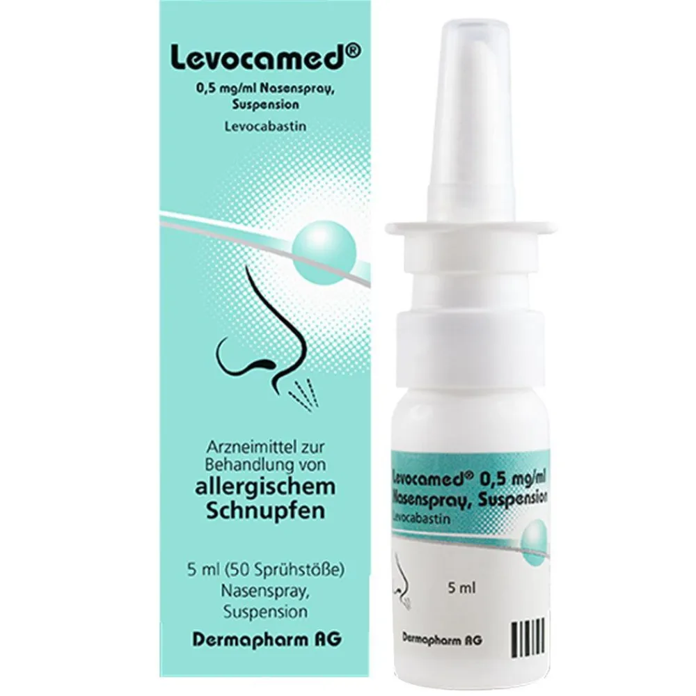 Levocamed® Nasenspray 0,5 mg/ml| Online