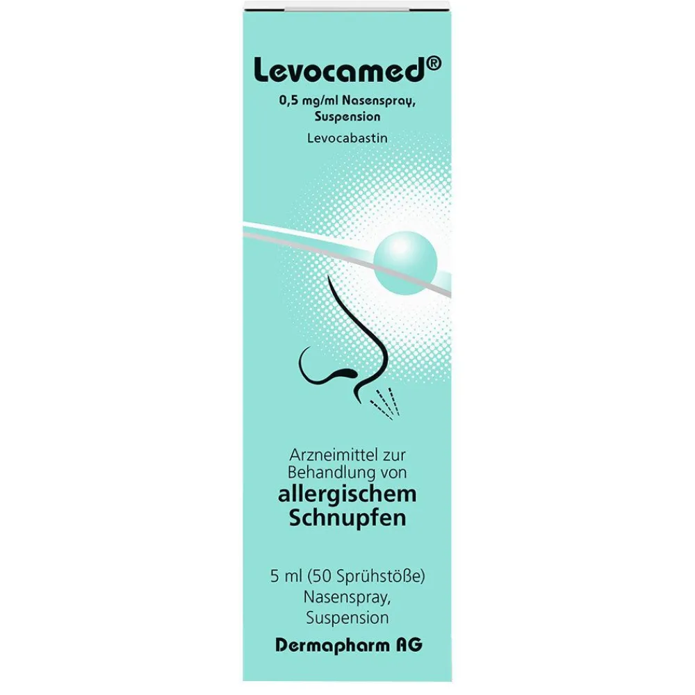 Levocamed® Nasenspray 0,5 mg/ml| Online