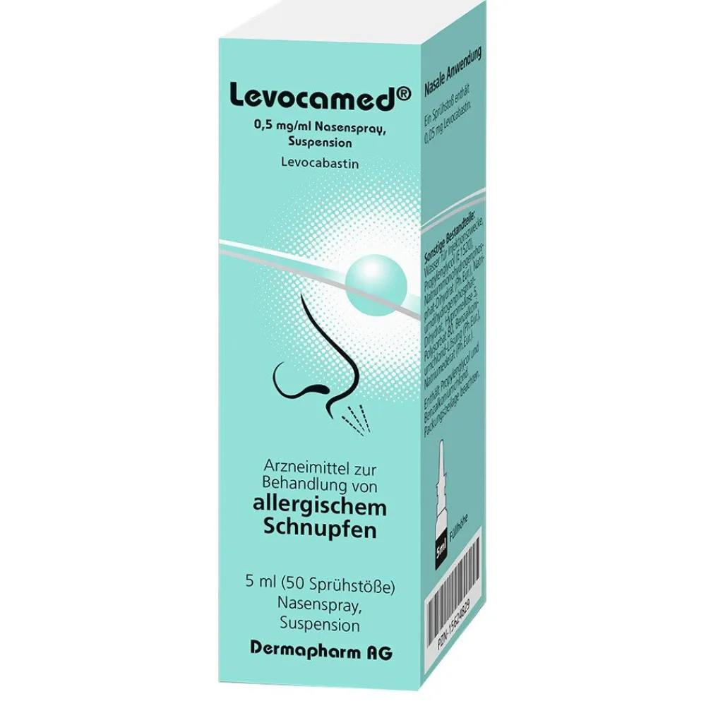Levocamed® Nasenspray 0,5 mg/ml| Online