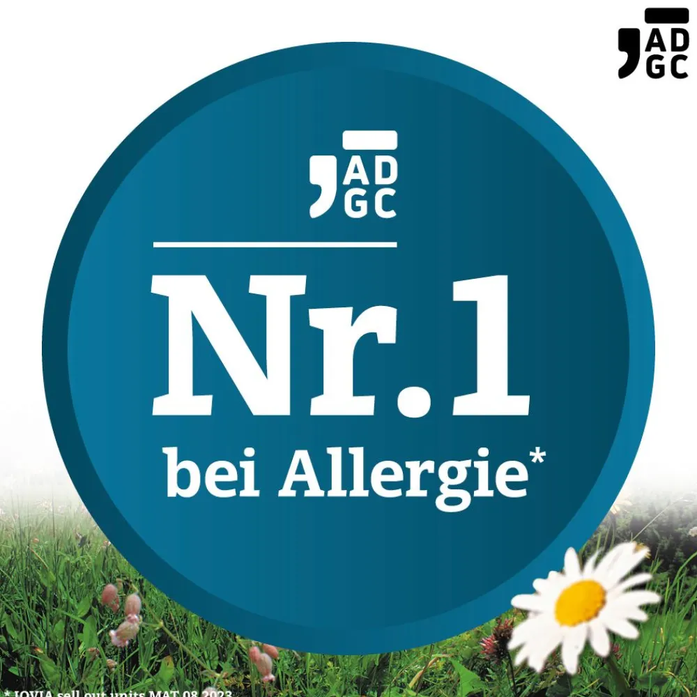 LEVO-ADGC® 5mg vergleichbare Wirkung wie b. halber Dosierung|Cetirizin New