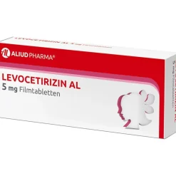 Levo AL 5 mg Filmtabletten bei Heuschnupfen|Cetirizin Hot