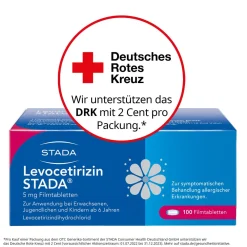 Levo STADA® 5 mg, zur symptomatischen Behandlung allergischer Erkrankungen|Cetirizin New