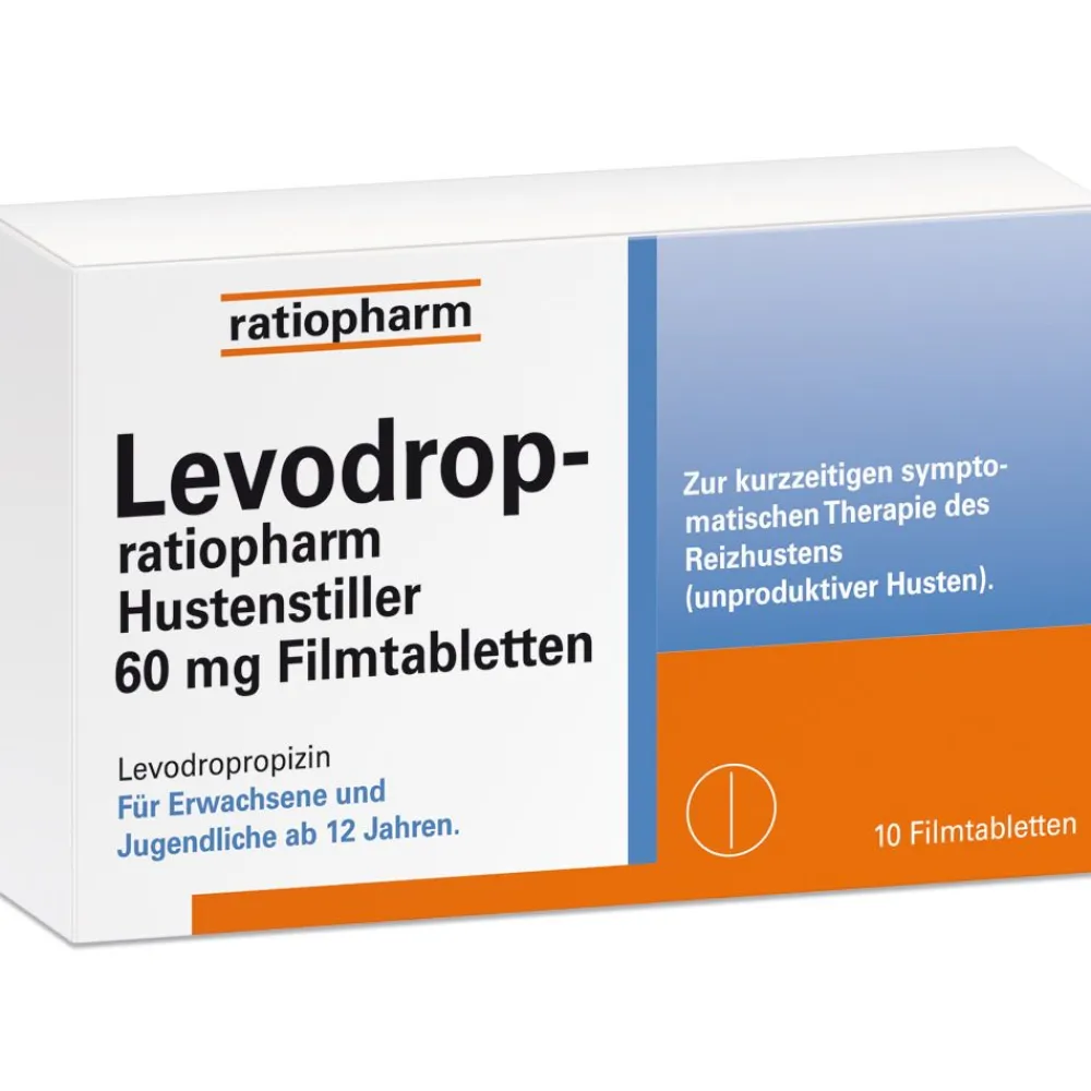 Levodrop- Hustenstiller 60 mg Filmtabletten|ratiopharm New