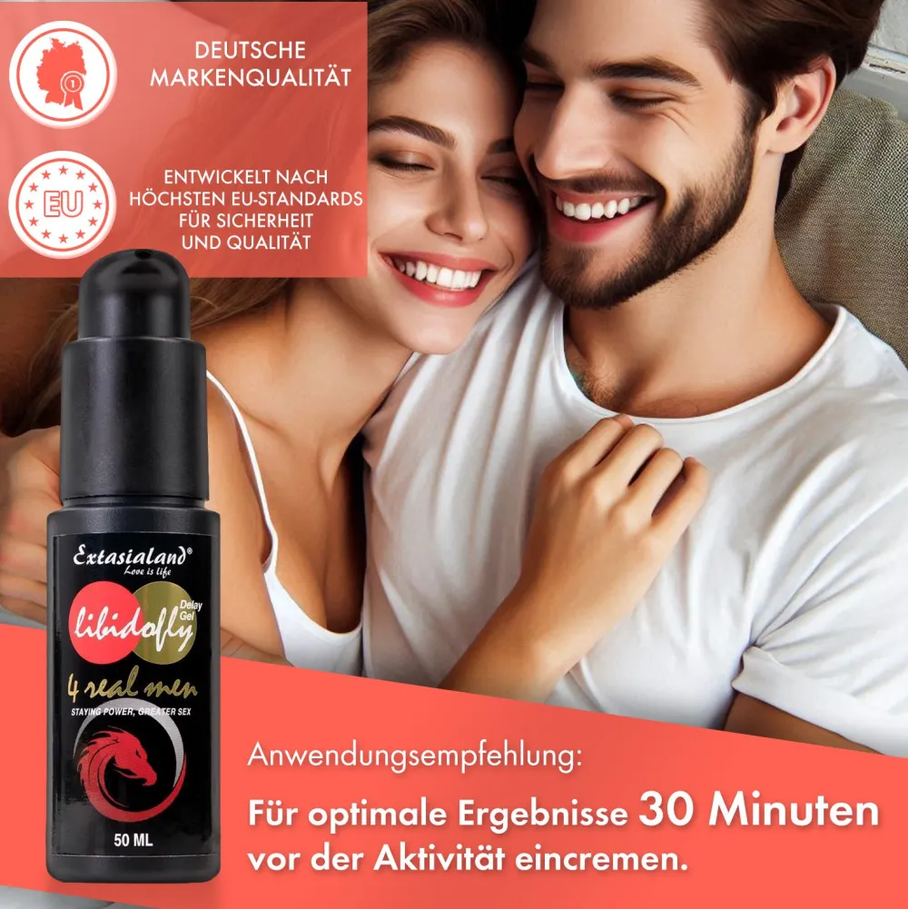 Libidofly® Delay Gel Potenz-hilfe-mittel mit hochwertigsten Inhaltsstoffen| New