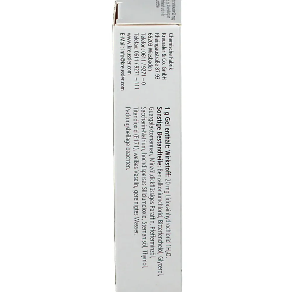 LidocainKreussler 20 mg/g| Sale