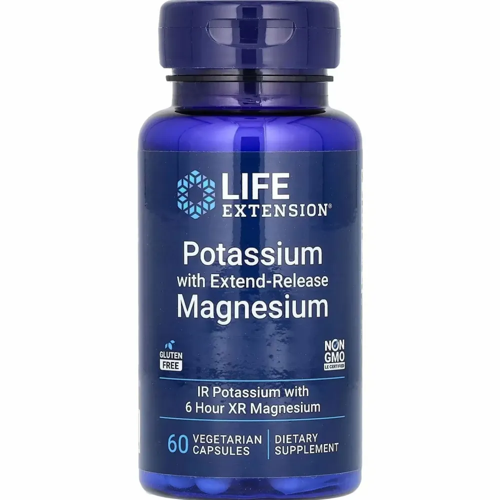 Kalium mit Magnesium mit verlängerter Freisetzung>Life Extension
