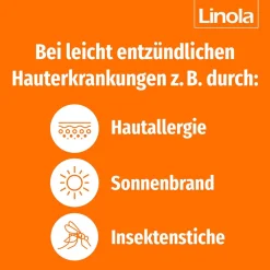 Linola Akut 0,5% - Hydrocortison Creme bei leicht entzündeter Haut, Sonnenbrand oder Mückenstichen| Online