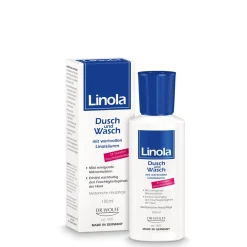 Linola Dusch und Wasch - Duschgel für trockene oder zu Neurodermitis neigende Haut|Linola Creme Sale