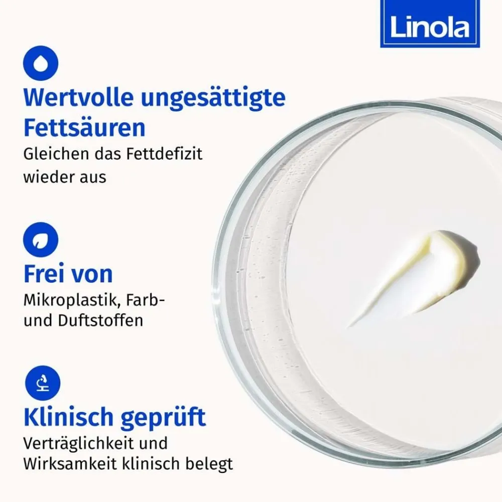 Linola Fett Creme – Für trockene, gereizte Haut bei Neurodermitis> Online