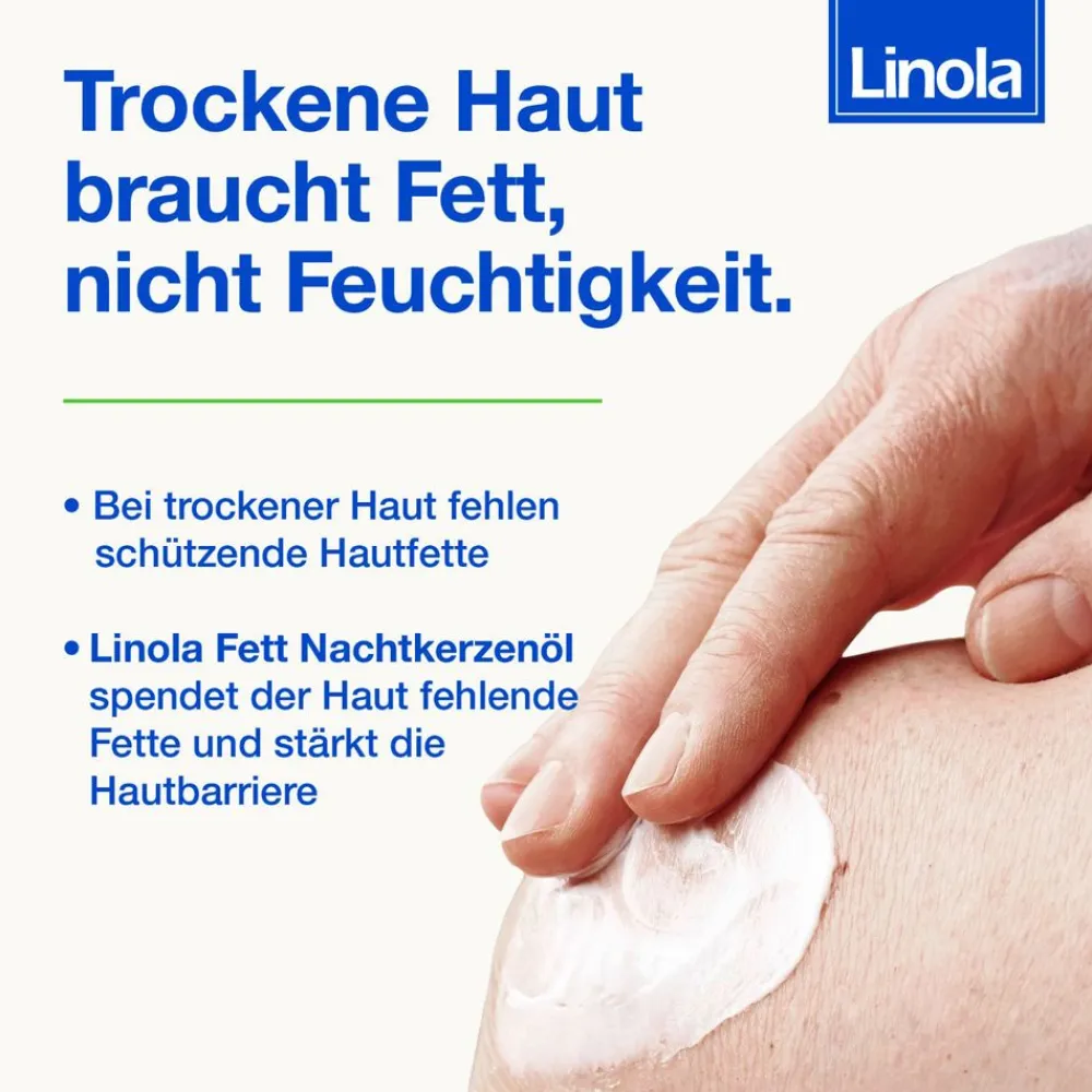 Linola Fett Nachtkerzenöl – pflanzliches Arzneimittel für trockene, raue Haut und bei Neurodermitis> Discount