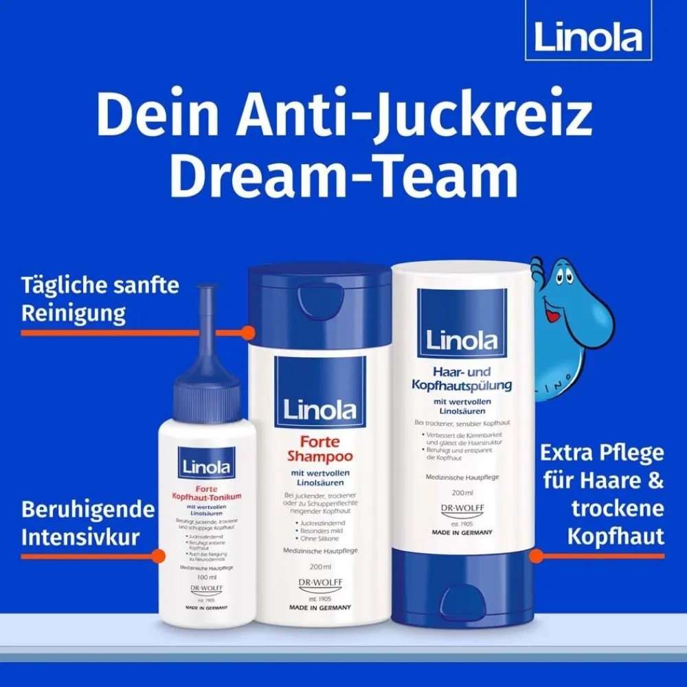 Forte Kopfhaut-Tonikum - Haartonikum für juckende, trockene oder schuppige Kopfhaut>Linola Sale