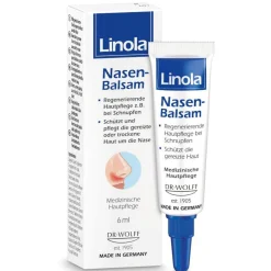 Linola Nasen-Balsam - Nasensalbe für trockene und gereizte Nasenhaut|
