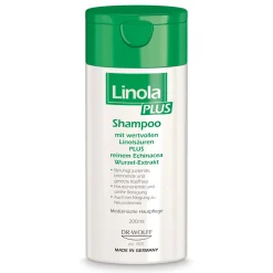 PLUS Shampoo - Haarpflege für juckende, brennende oder gereizte Kopfhaut|Linola Outlet