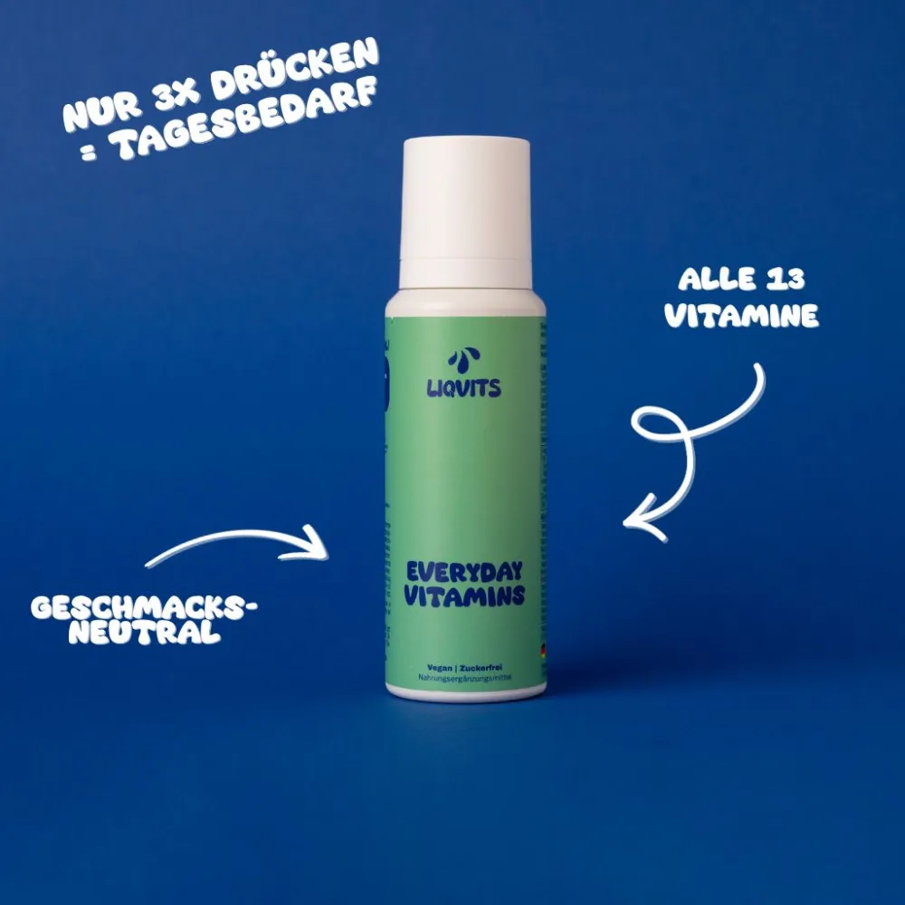 LiqVits Everyday Vitamins (Alle In One Multivitamin) Premium-Konzentrat> Online