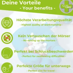 Tabletten Mörser - PillenCrusher - Fuchs|LisaCARE Discount