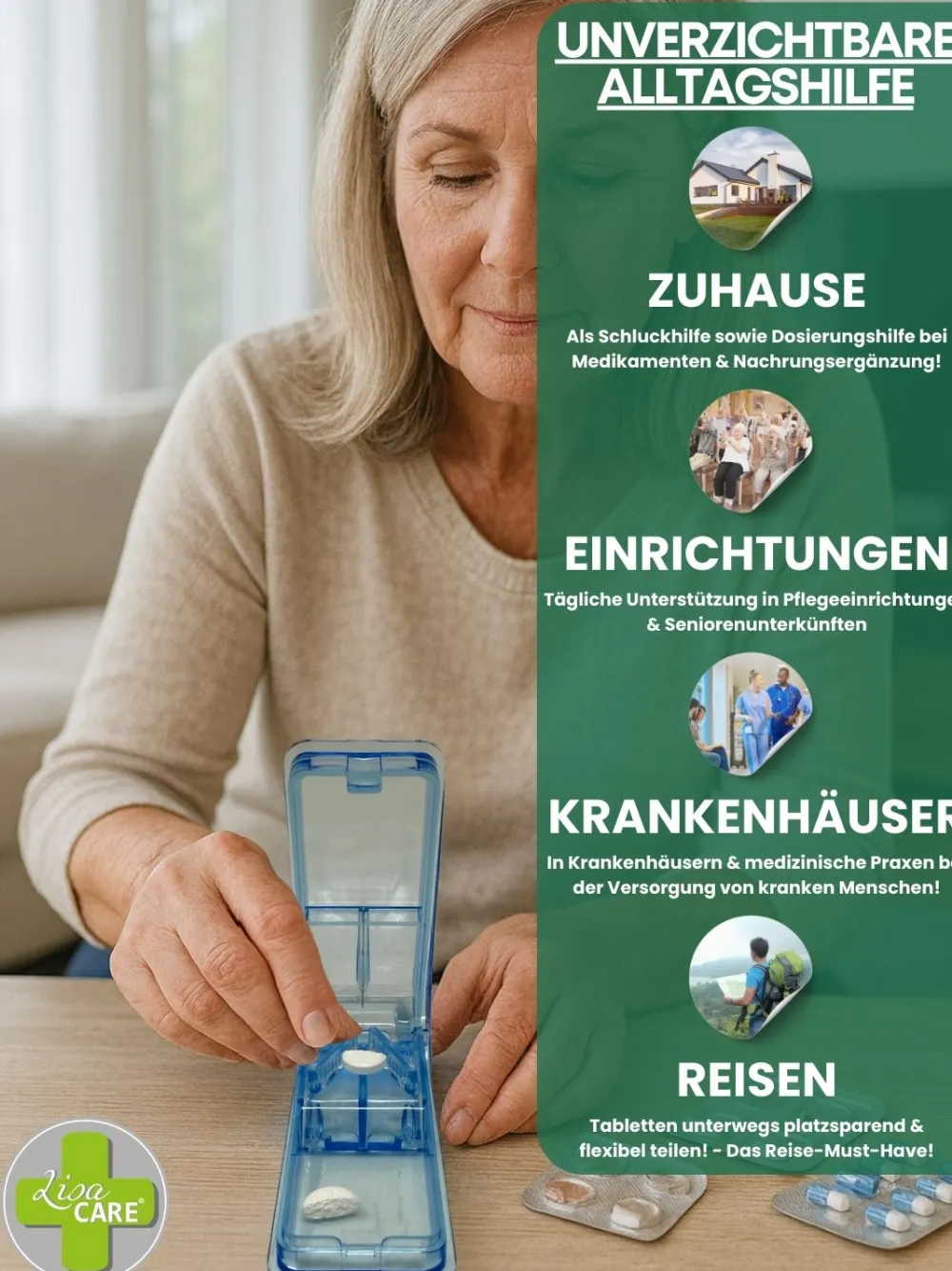 Tablettenschneider - Pill Cutter>LisaCARE Online