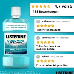 ® Extra Frisch|Listerine Clearance