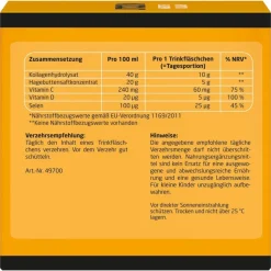 ® Hagebutte + Kollagen Trinkfläschchen|Litozin Clearance