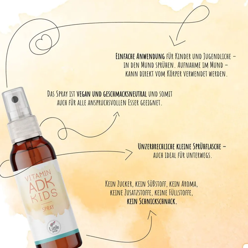 Little Wow Vitamin D3+K2 und A Kids> New