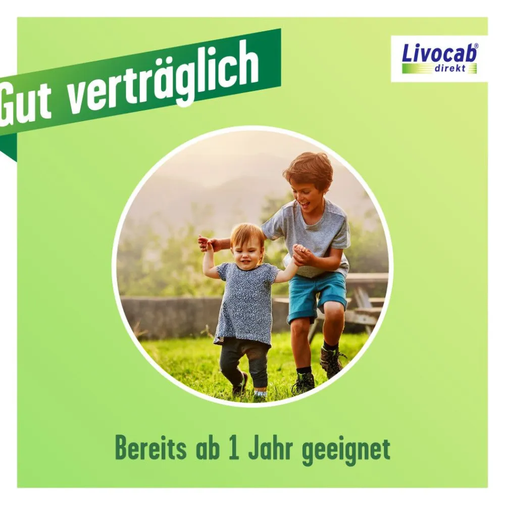 Livocab direkt Kombi Augentropfen & Nasenspray bei Allergien, z.B. Heuschnupfen, Hausstaubmilben- oder Tierallergie> Online