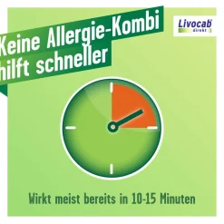 Livocab direkt Kombi Augentropfen & Nasenspray bei Allergien, z.B. Heuschnupfen, Hausstaubmilben- oder Tierallergie> Best