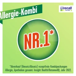 Livocab direkt Kombi Augentropfen & Nasenspray bei Allergien, z.B. Heuschnupfen, Hausstaubmilben- oder Tierallergie><noscript><img width=