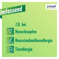 Livocab direkt Kombi Augentropfen & Nasenspray bei Allergien, z.B. Heuschnupfen, Hausstaubmilben- oder Tierallergie><noscript><img width=