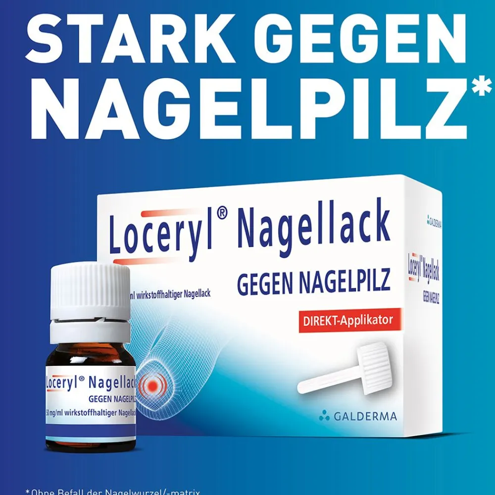 LOCERYL® Nagellack gegen Nagelpilz mit DIREKT-Applikator + LOCERYL® Creme> Best