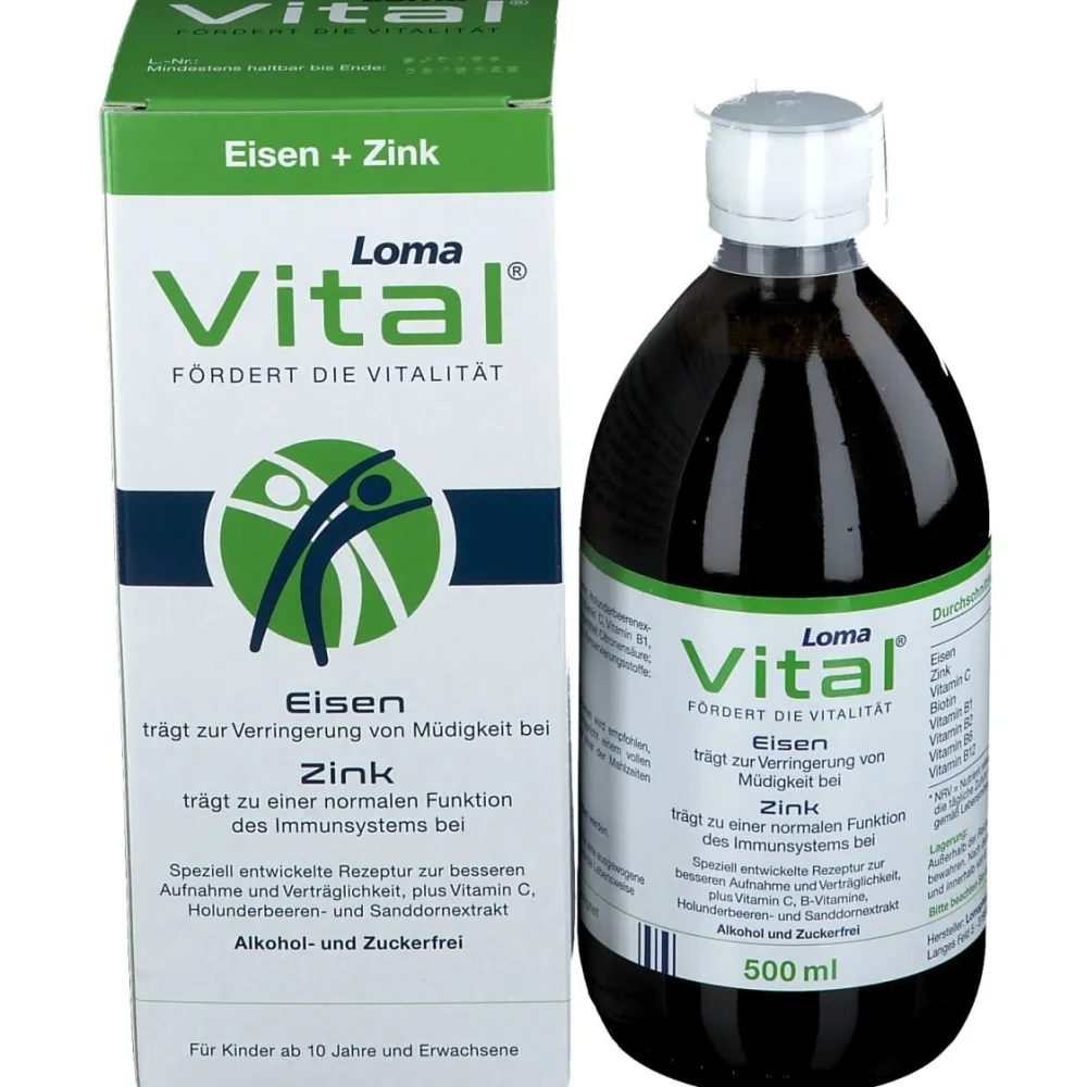 LomaVital® Eisen + Zink flüssig> Discount