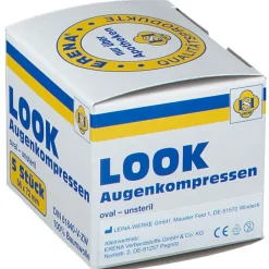 Look Augenkompressen 56 x 72 mm unsteril|