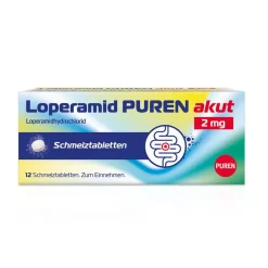 PUREN akut 2 mg>Loperamid Clearance