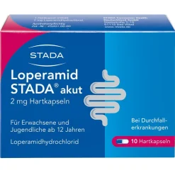 STADA® akut 2mg Hartkapseln bei akutem Durchfall>Loperamid Discount