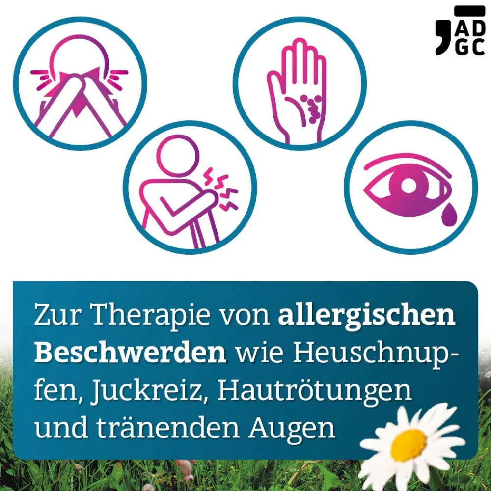 Lora ADGC® zur Linderung von Allergien, Heuschnupfen, Juckreiz und Hautrötung> Best