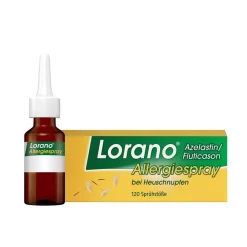 Lorano® Azelastin/Fluticason Allergiespray bei Heuschnupfen – Gemeinsam stärker** und schneller*> Sale