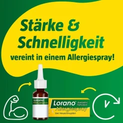Lorano® Azelastin/Fluticason Allergiespray bei Heuschnupfen – Gemeinsam stärker** und schneller*><noscript><img width=