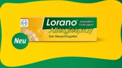 Lorano® Azelastin/Fluticason Allergiespray bei Heuschnupfen – Gemeinsam stärker** und schneller*><noscript><img width=