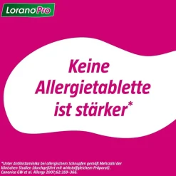 Lorano®Pro bei Allergie – Die Allergietabletten für alle Heuschnupfen-Symptome| Outlet