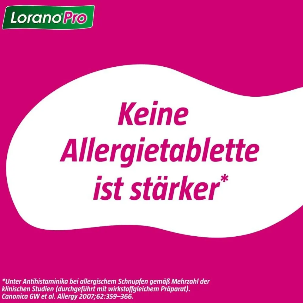 Lorano®Pro bei Allergie – Die Allergietabletten für alle Heuschnupfen-Symptome| Outlet