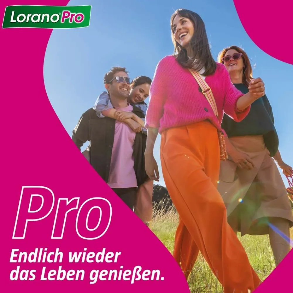 Lorano®Pro bei Allergie – Die Allergietabletten für alle Heuschnupfen-Symptome| Outlet