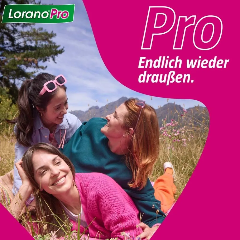 Lorano®Pro bei Allergie – Die Allergietabletten für alle Heuschnupfen-Symptome| Outlet