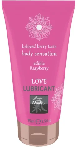 Love Gleitgel essbar - Himbeere> New