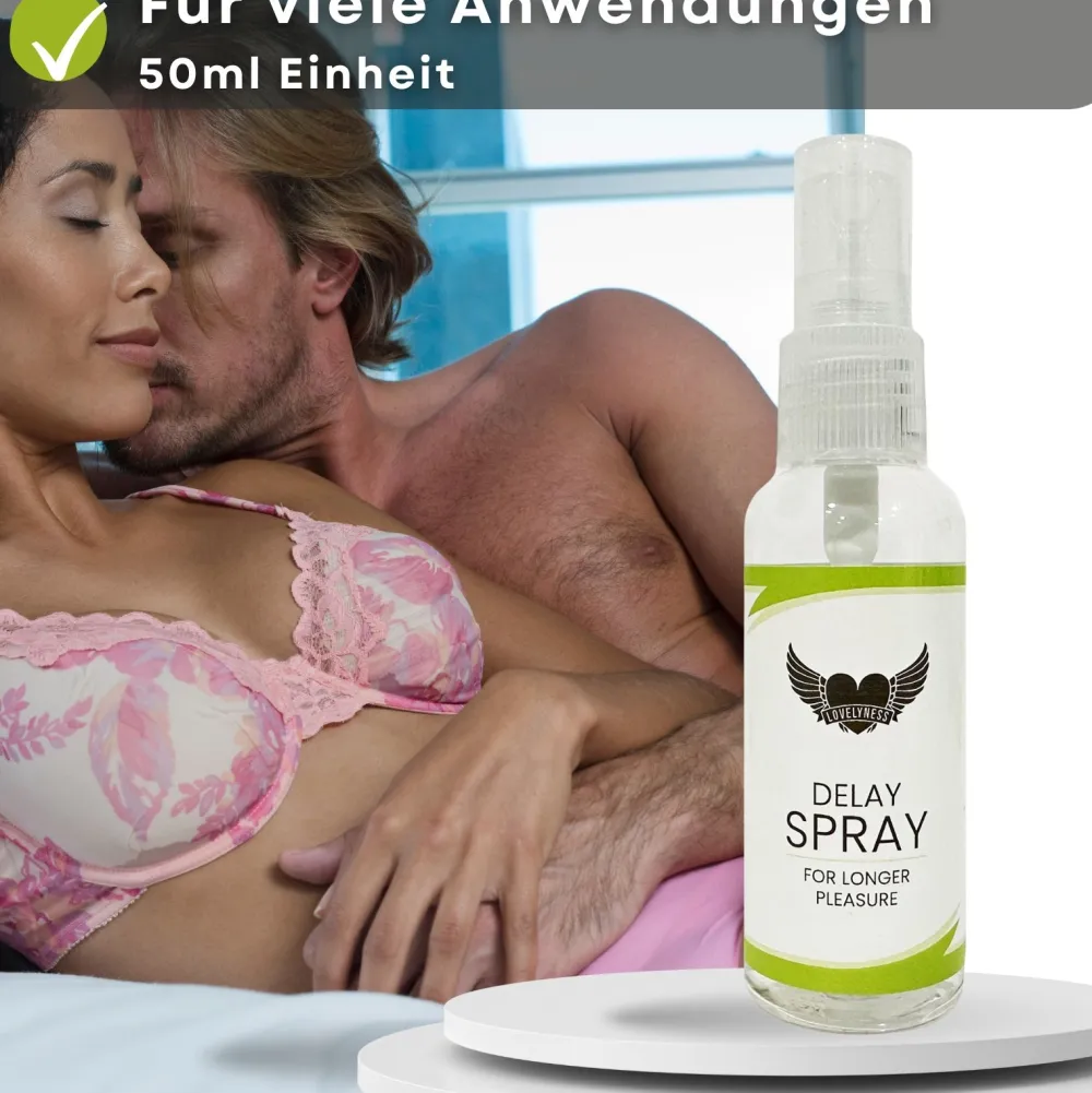 Lovelyness - Delay Verzögerungsspray mit Aloe Vera und Kühleffekt|Boners Clearance