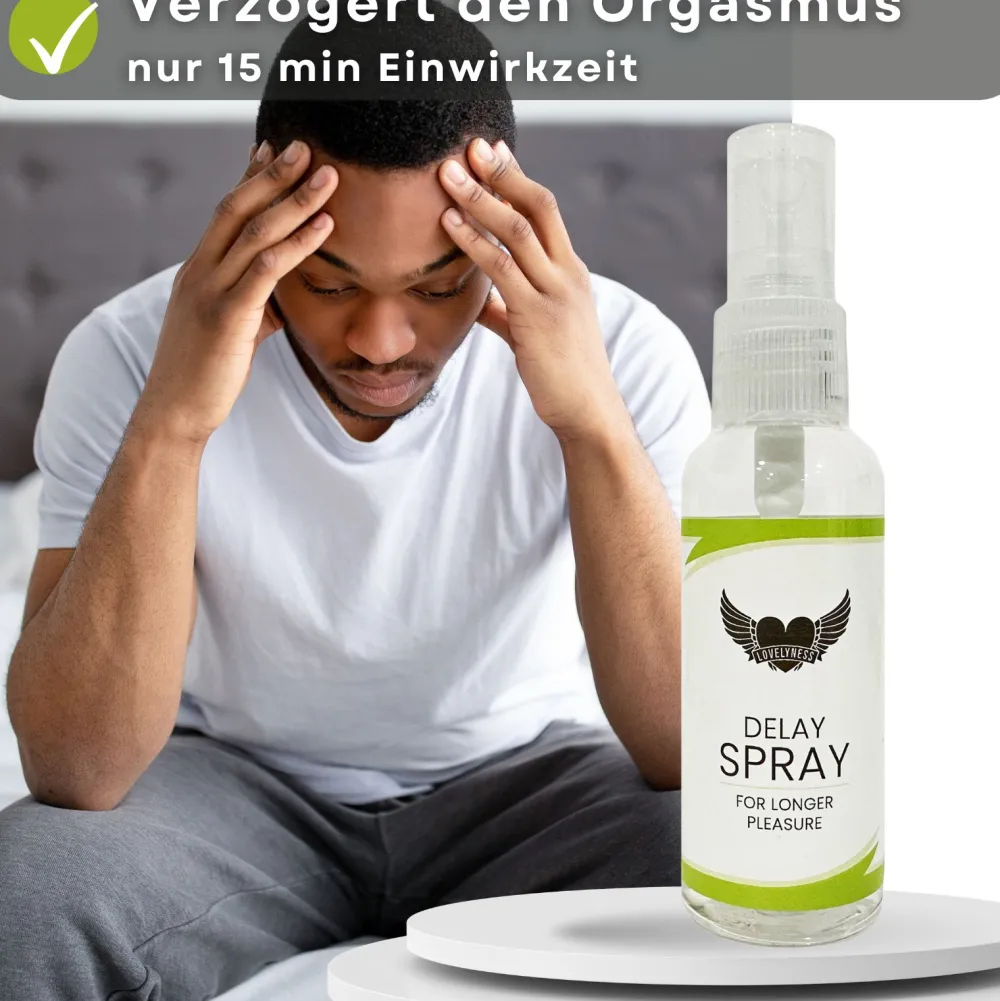 Lovelyness - Delay Verzögerungsspray mit Aloe Vera und Kühleffekt|Boners Clearance