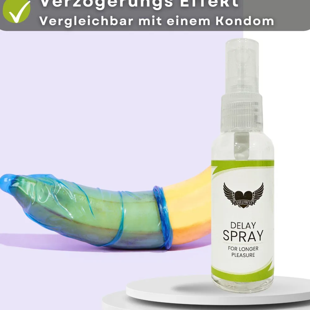 Lovelyness - Delay Verzögerungsspray mit Aloe Vera und Kühleffekt|Boners Clearance