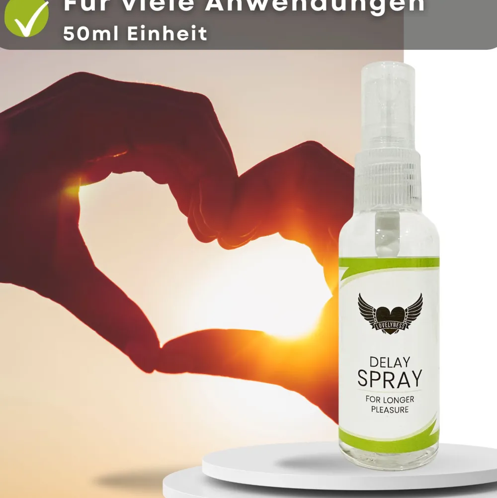 Lovelyness - Delay Verzögerungsspray mit Aloe Vera und Kühleffekt|Boners Clearance