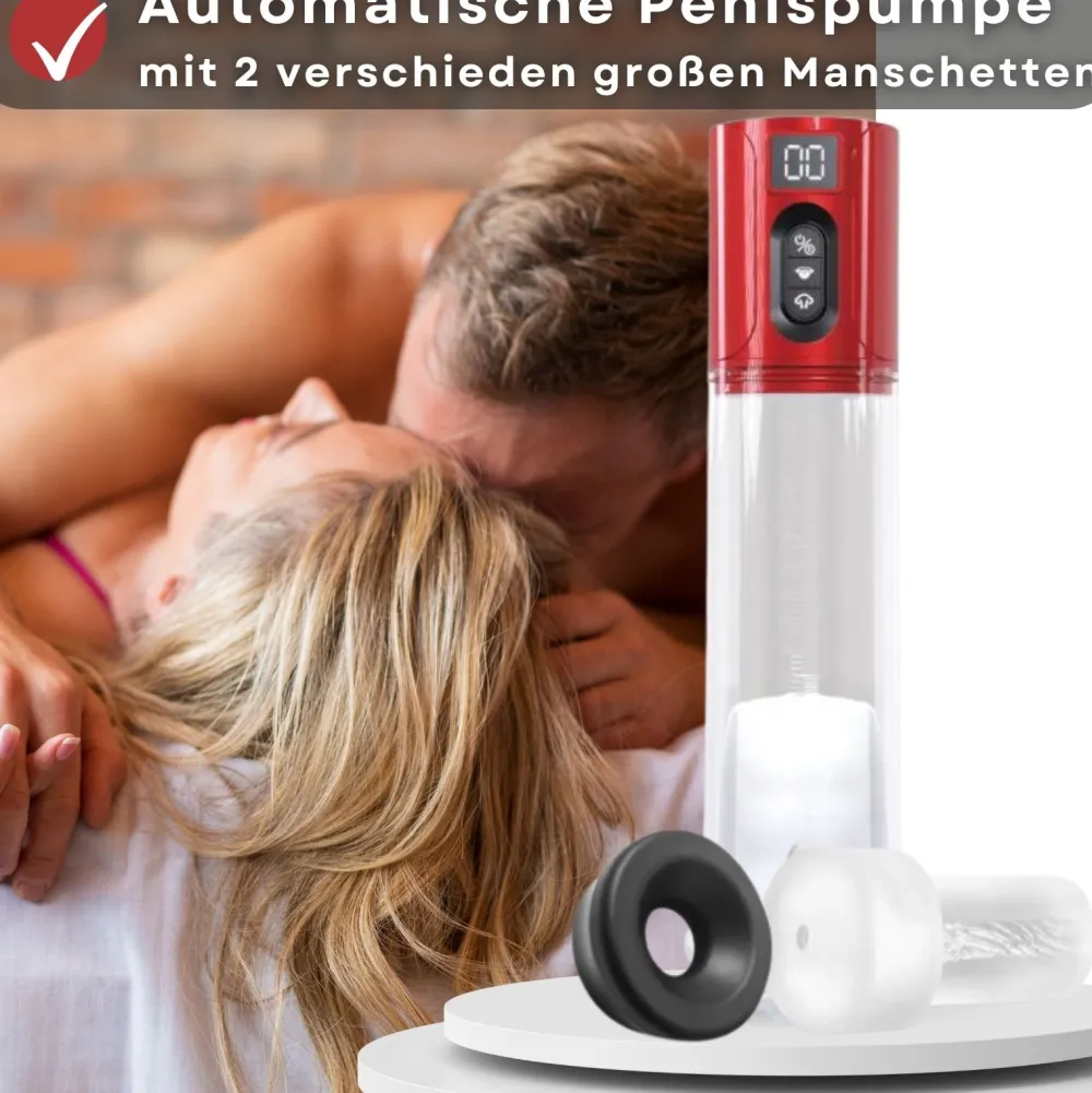 - Elektronische Penispumpe + Masturbatoreinsatz|LOVELYNESS Best
