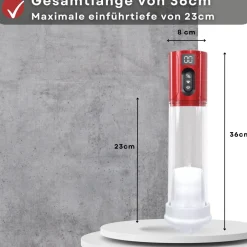 - Elektronische Penispumpe + Masturbatoreinsatz|LOVELYNESS Best