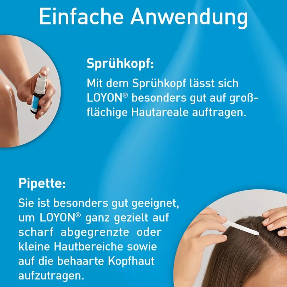 LOYON bei Schuppenflechte, Milchschorf und Kopfgneis> Online