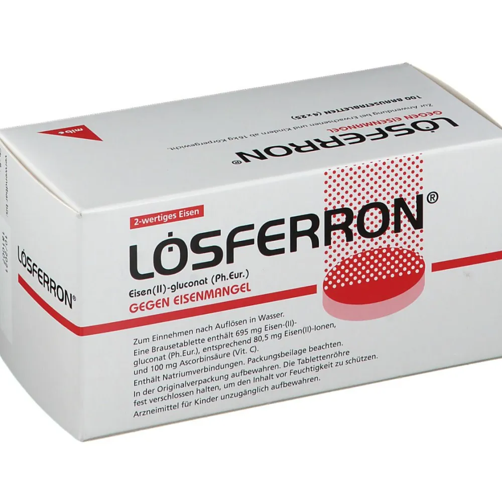 Lösferron® 80,5 mg Brausetabletten> Best