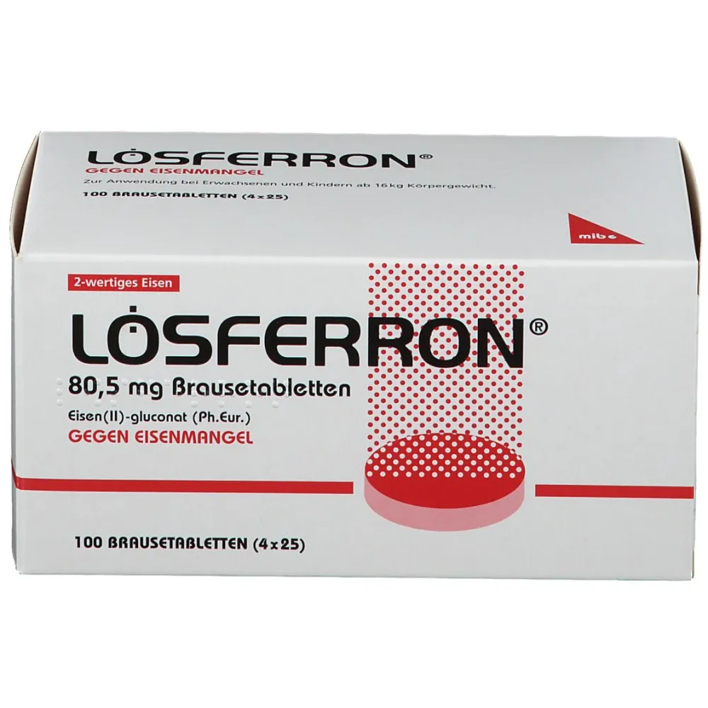 Lösferron® 80,5 mg Brausetabletten> Best